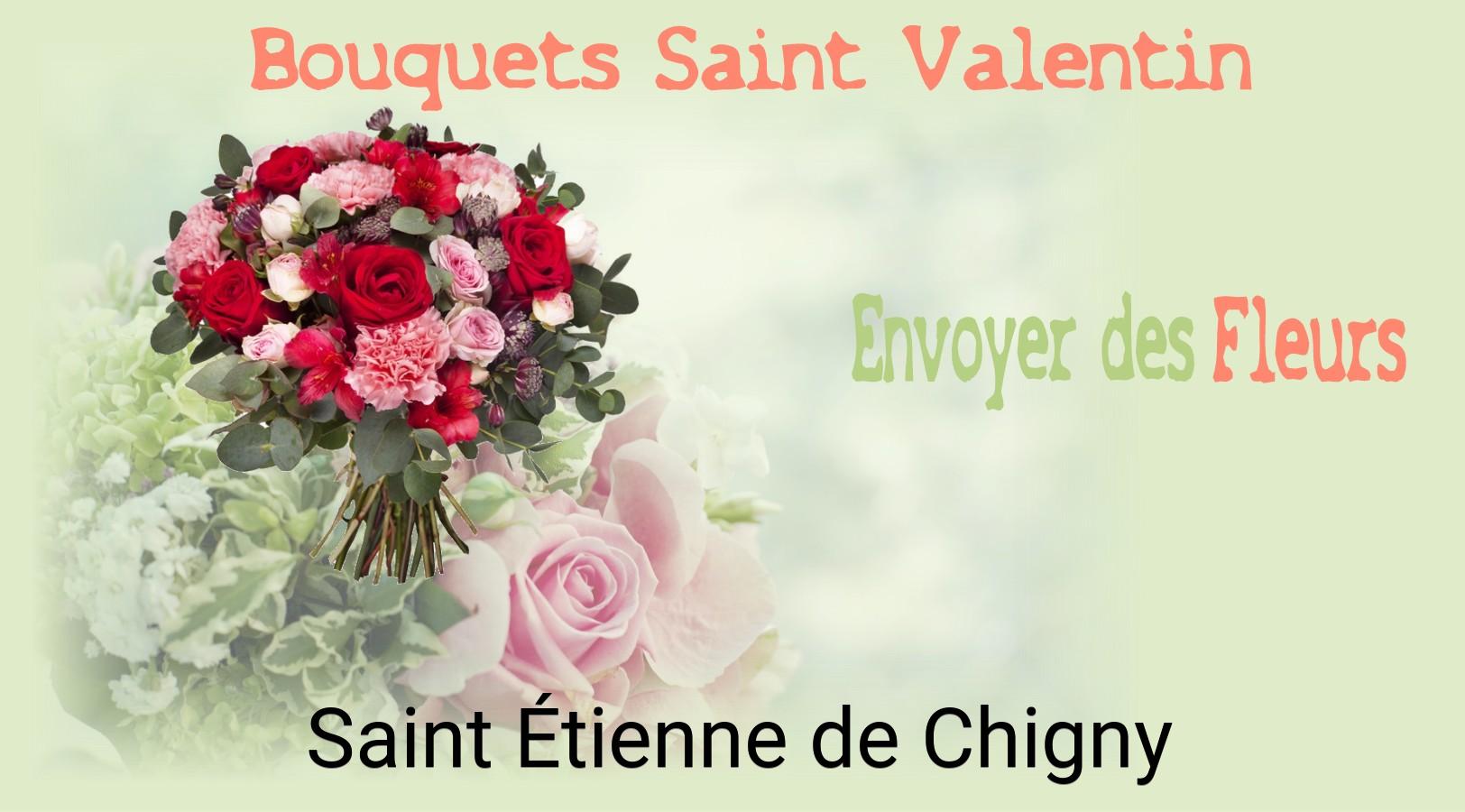 Roses de Saint-Valentin livrées à Saint-Étienne-de-Chigny